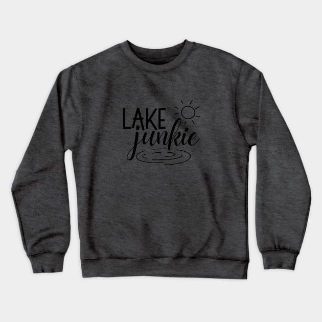 LAKE JUNKIE Crewneck Sweatshirt by Saltee Nuts Designs